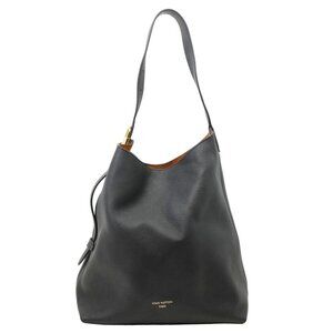 Louis Vuitton  Low Key MM Grained Calfskin Leather Hobo Bag Black